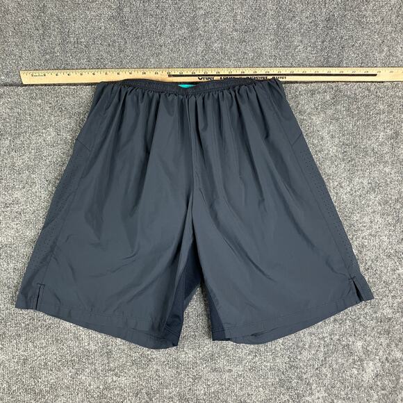 Nike Dri-FIT Shorts Mens XL Navy Blue Athletic Training Running Gym Lightweight - Picture 1 of 9